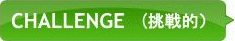 CHALLENGE(挑戦的)